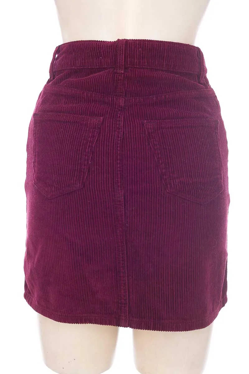 Falda color Vinotinto - Denim Co