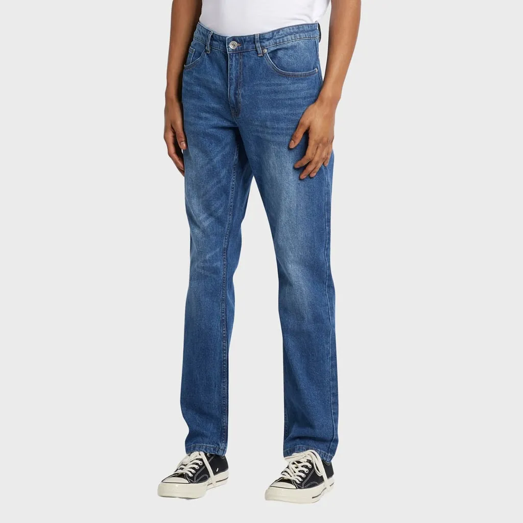 Farah – Pantalón Elm denim stretch worn indigo