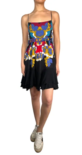 FREE PEOPLE Vestido Multicolor Viscosa