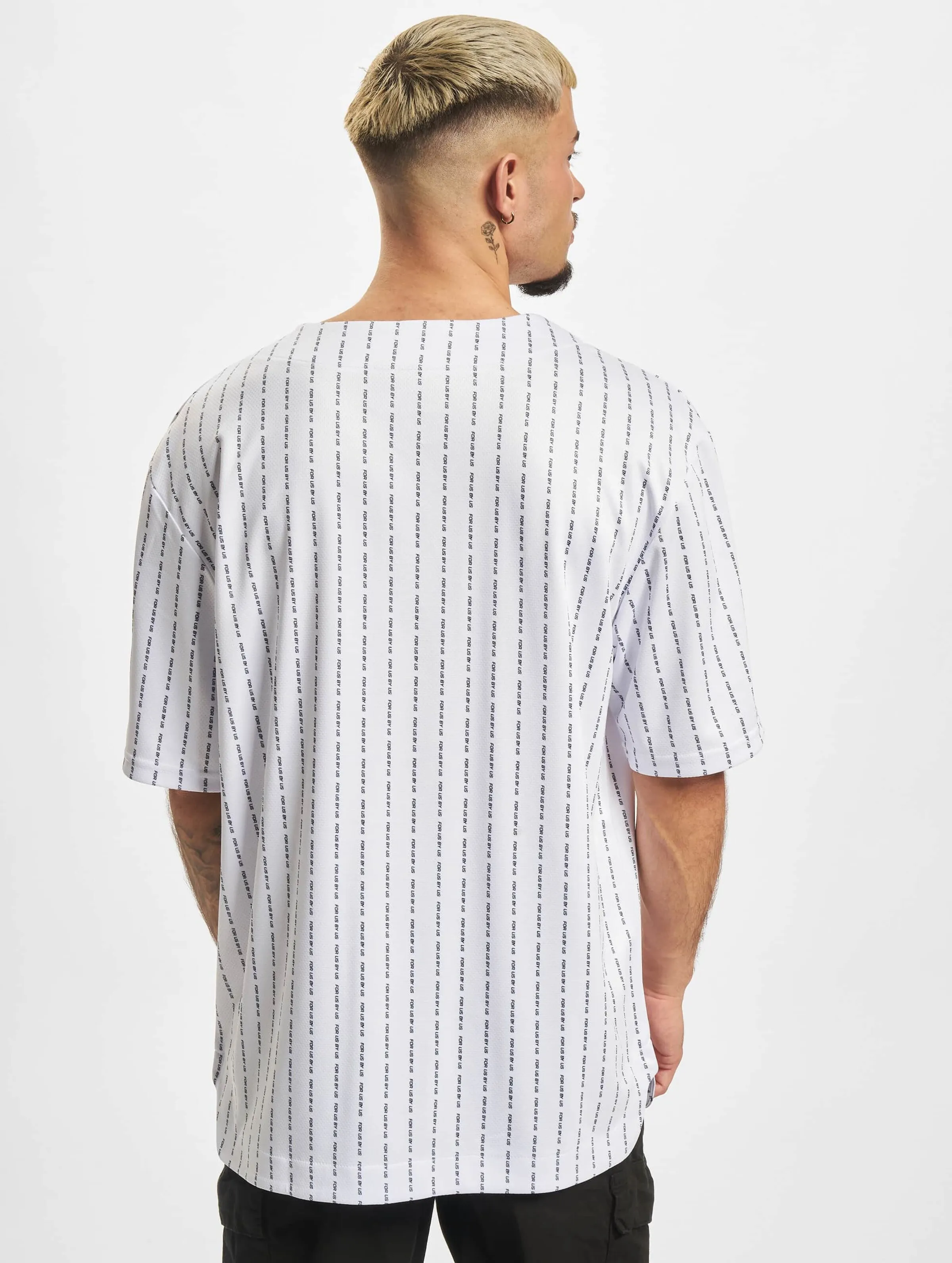 Fubu Pinstripe Baseball Jersey