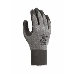 Guante SHOWA 341 de nailon / poliéster, revestimiento de látex impermeable