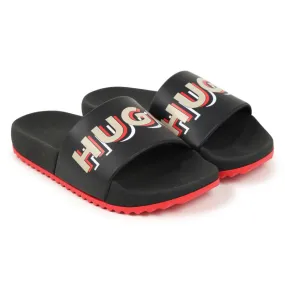 HUGO Chanclas estampadas