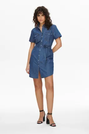 JDY Vestido corto denim