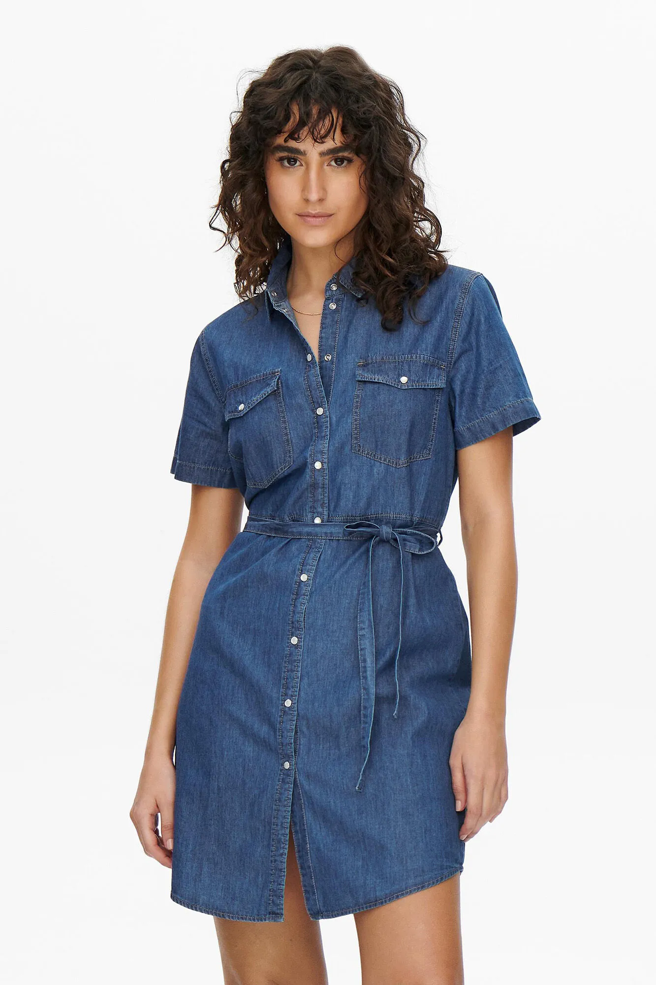 JDY Vestido corto denim