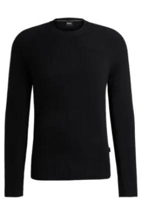 Jersey de cashmere con cuello redondo