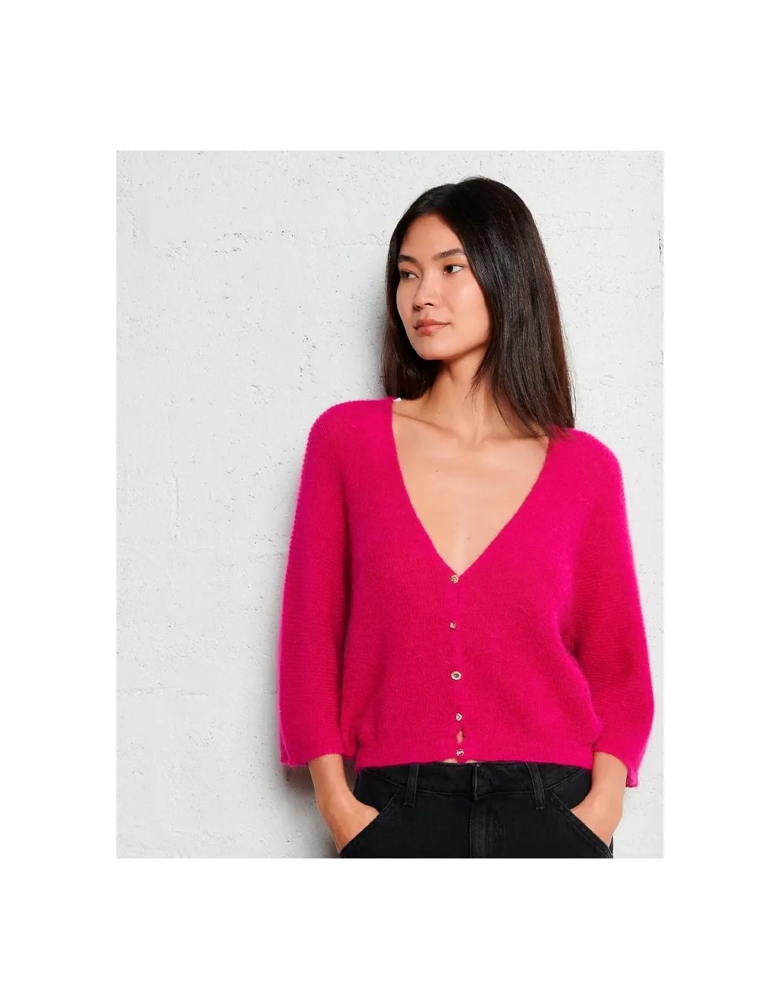 Jersey reversible Isaac fucsia