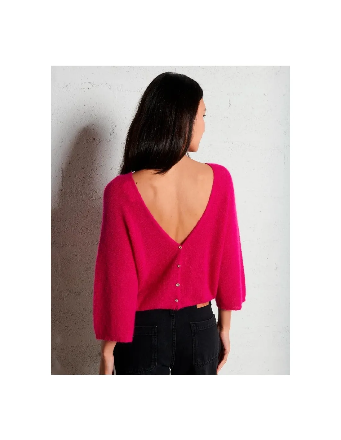 Jersey reversible Isaac fucsia