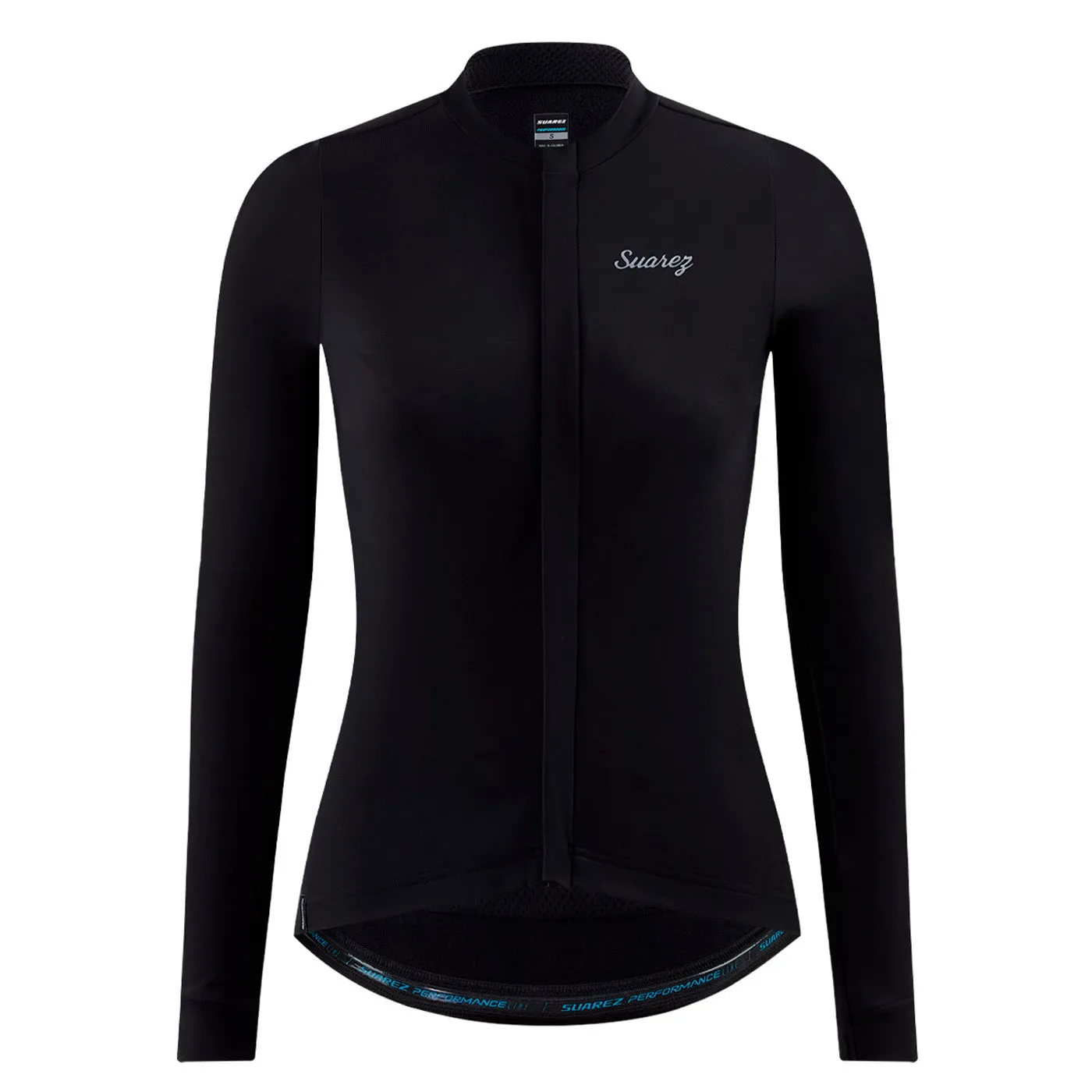 Jersey SUAREZ PERFORMANCE ASCENDER Termico Manga Larga Mujer Negro Talla: XCH WCJ511870XS555