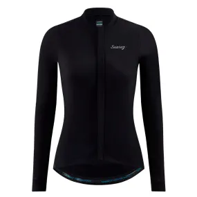 Jersey SUAREZ PERFORMANCE ASCENDER Termico Manga Larga Mujer Negro Talla: XCH WCJ511870XS555