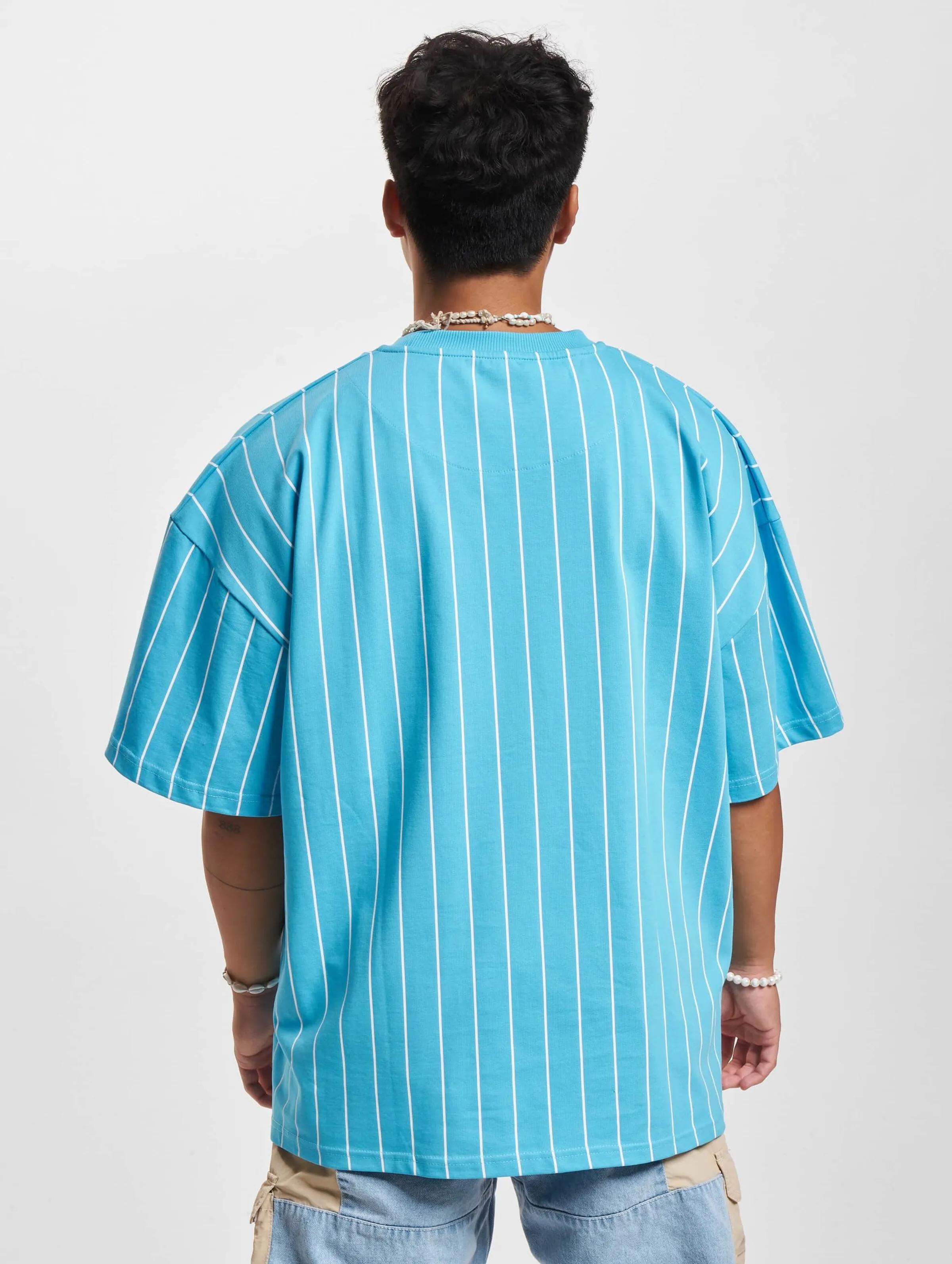 Karl Kani KK Small Signature Boxy Heavy Jersey Pinstripe Tee