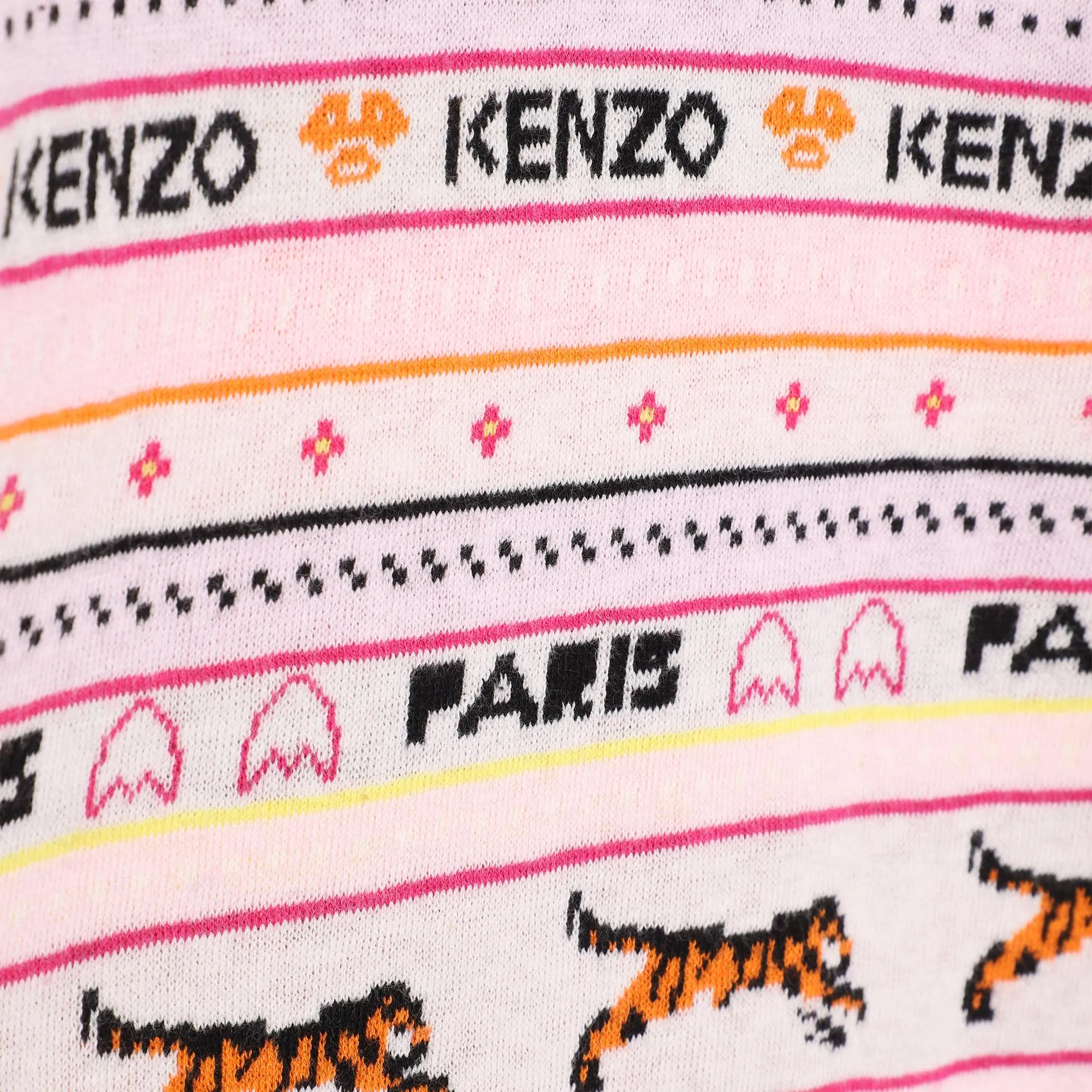 KENZO KIDS Jersey de jacquard multicolor