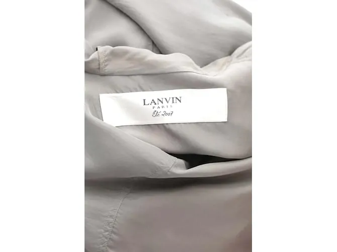 Lanvin Chaqueta de seda Caqui 