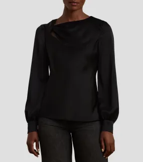 Lauren Ralph Lauren Blusa manga larga Mujer