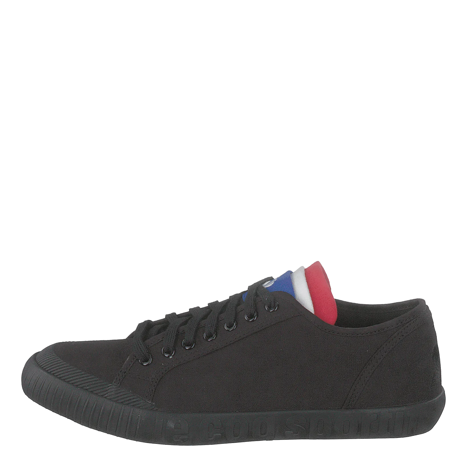 Le Coq Sportif zapatos National Canvas Triple Black