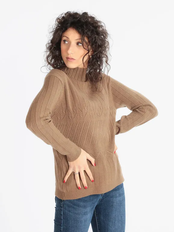 Lois & Pepe Jersey de cuello vuelto para mujer