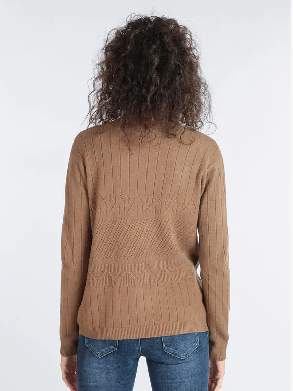 Lois & Pepe Jersey de cuello vuelto para mujer