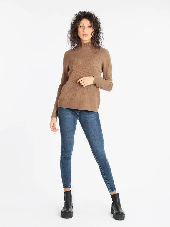 Lois & Pepe Jersey de cuello vuelto para mujer