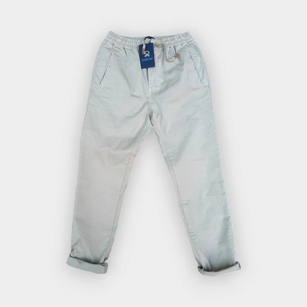 Medusa Bay – Pantalón Jogger beige