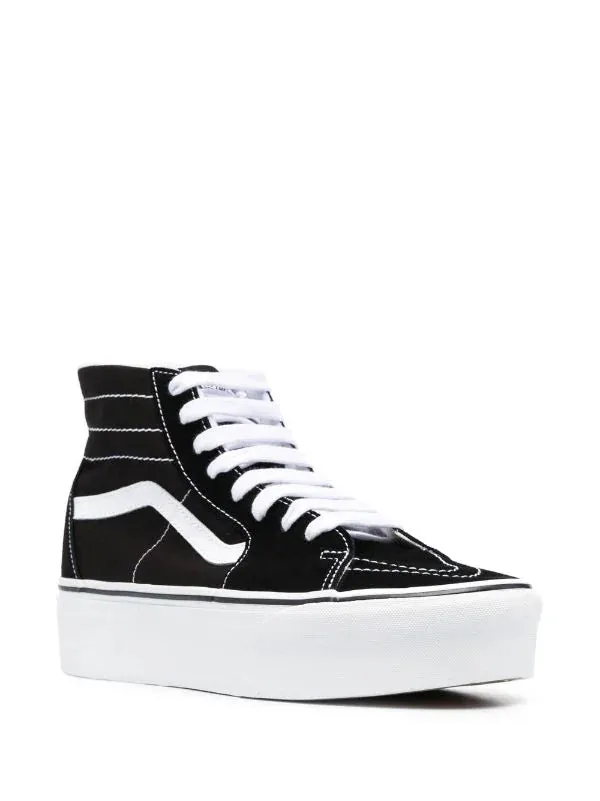 N373O Vans SK8 black white platform