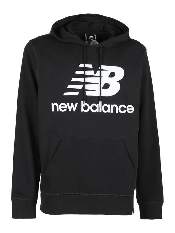 New Balance Sudadera de hombre con capucha y estampado escrito-