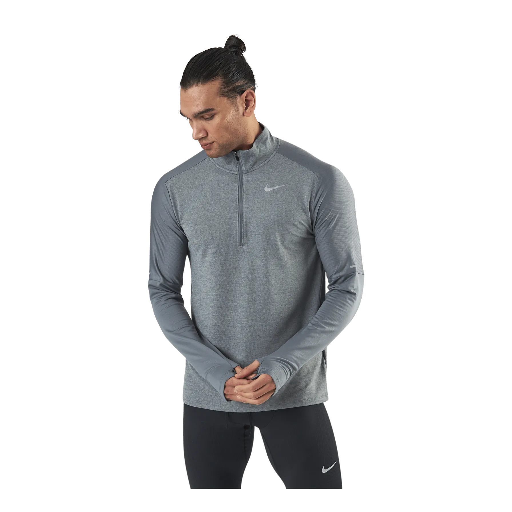 Nike Dri-FIT Element 1/2-Zip Grey