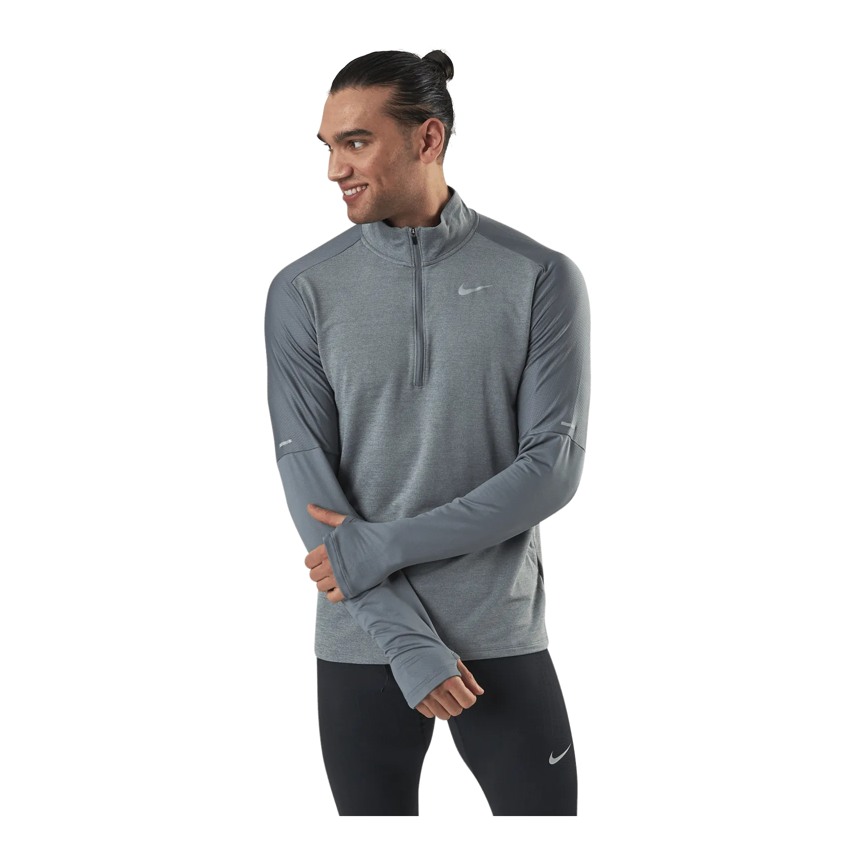 Nike Dri-FIT Element 1/2-Zip Grey