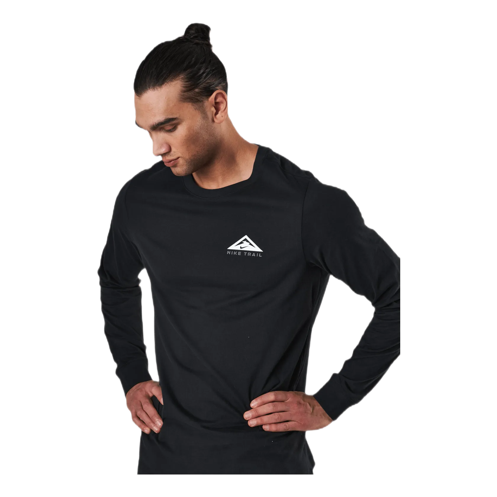 Nike Dri-FIT LS Trail Run Tee Black