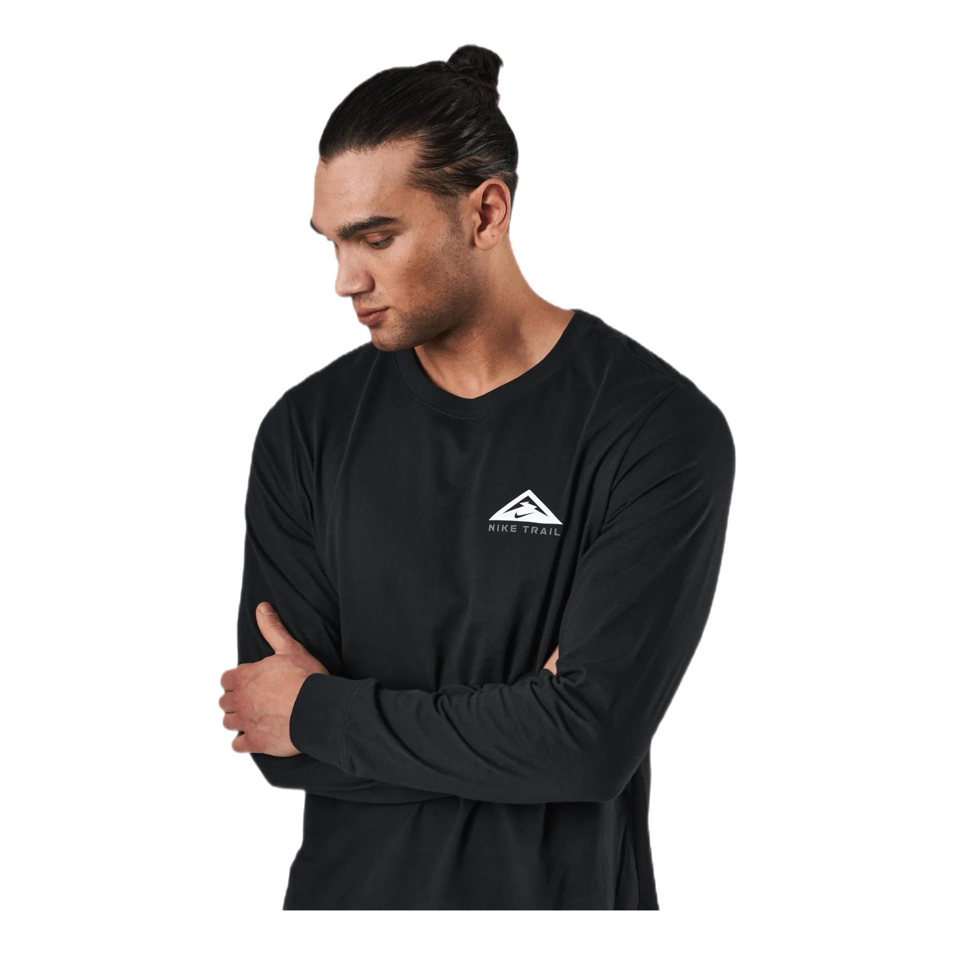 Nike Dri-FIT LS Trail Run Tee Black