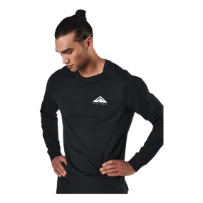 Nike Dri-FIT LS Trail Run Tee Black