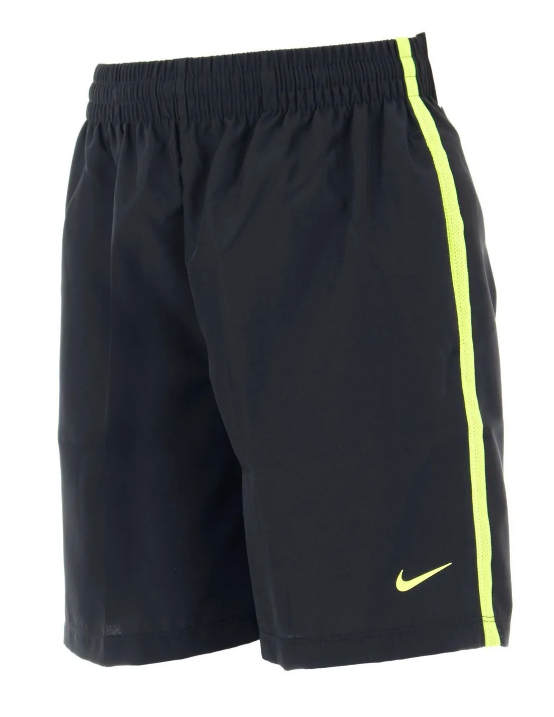 NIKE - Pantalón corto negro y amarillo flúor DX5382 011 Niño