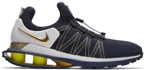 Nike Shox Gravity Midnight Navy Metallic Gold