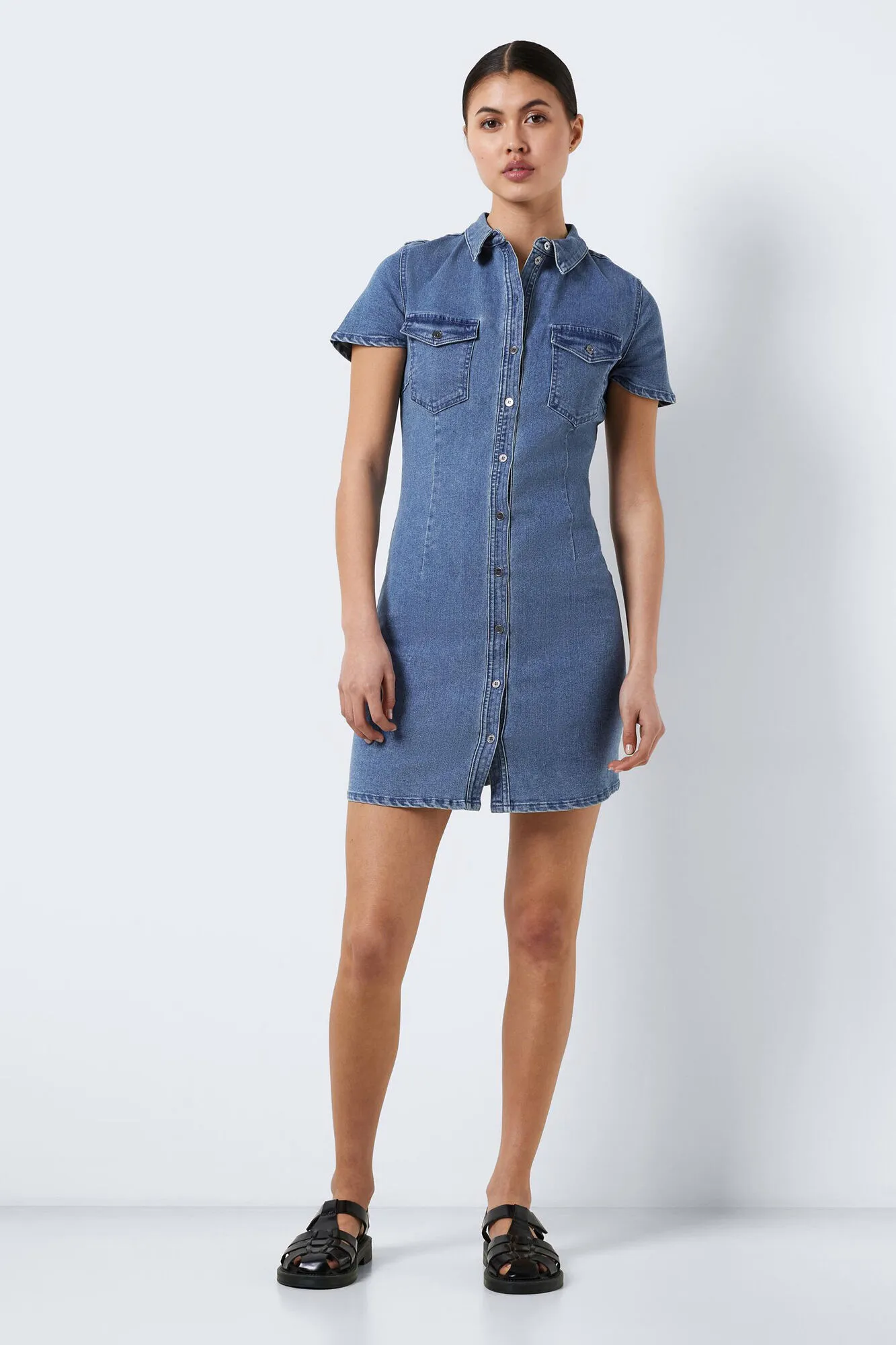 Noisy May Vestido cortodenim