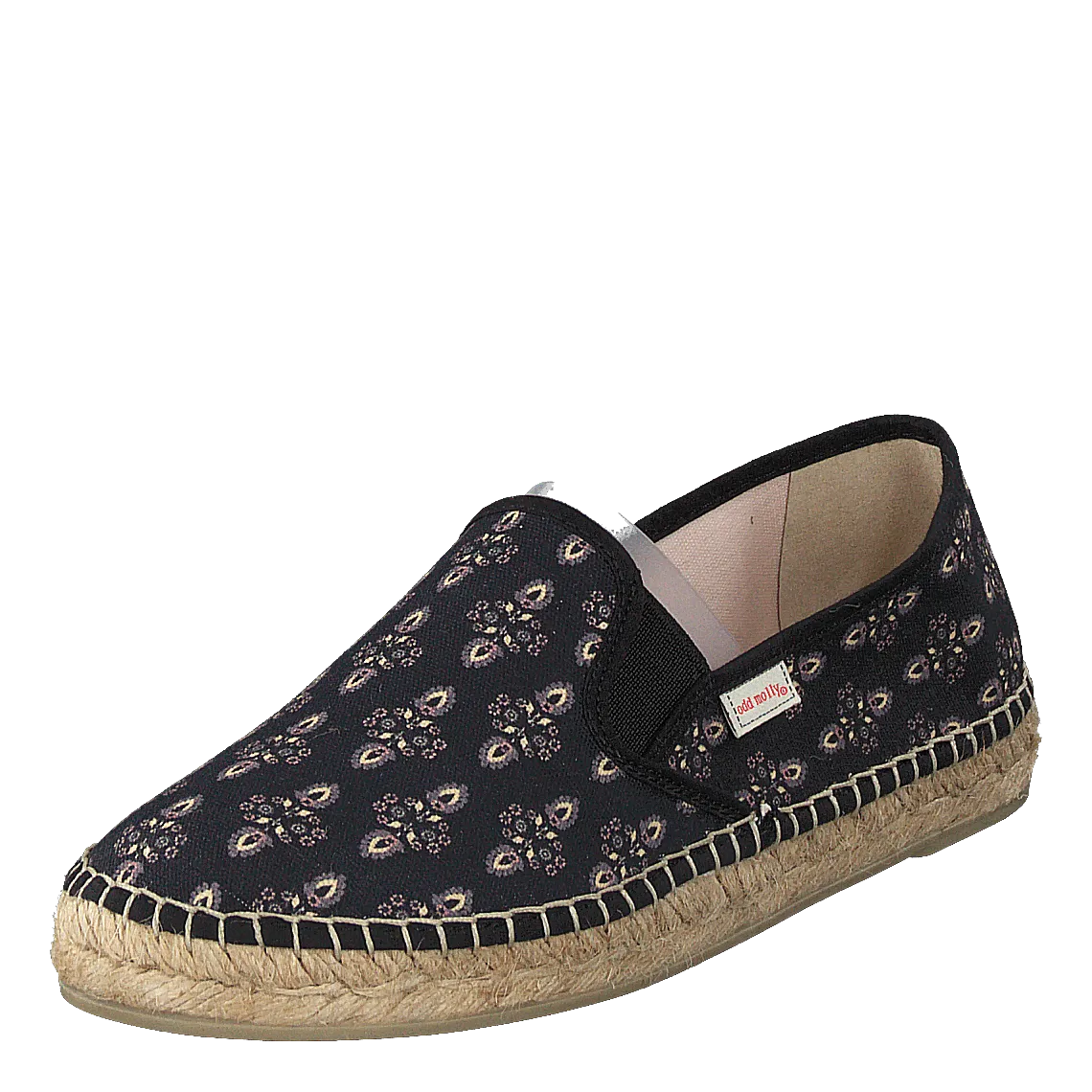 Odd Molly zapatos Vibrant Walker Espadrillo Almost Black