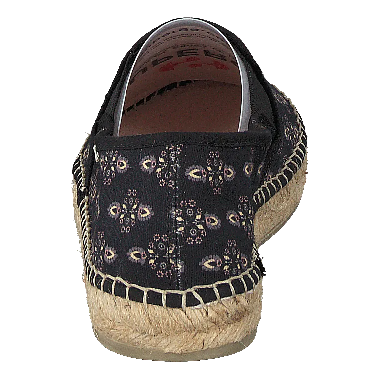 Odd Molly zapatos Vibrant Walker Espadrillo Almost Black