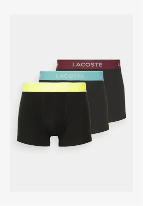 Pack 3 boxer Lacoste 5H3401 00 IZA noir/anse