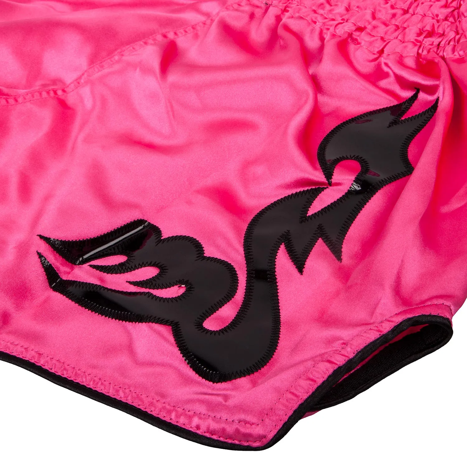 Pantalones cortos Muay Thai Venum Bangkok Inferno Muay Thai Shorts - Rosa/Negro