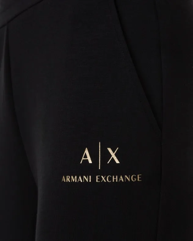 Pantalones deportivos Armani Exchange 6DYPGL Negro