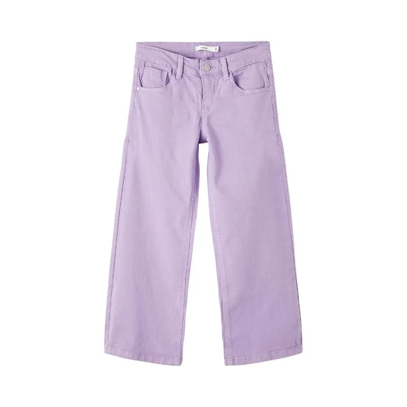  Pantalones largos Name-it Nkfrose Wide Twi Pant 1115-Tp Noos