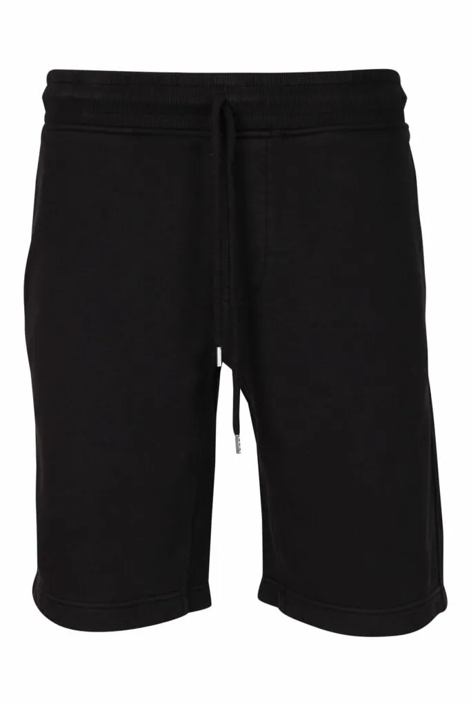 Pantalón de chándal negro con minilogo bordado monocromático