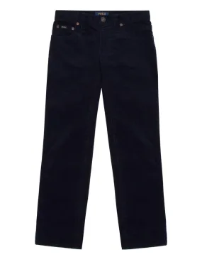 Pantalón Varick pana azul Ralph Lauren.