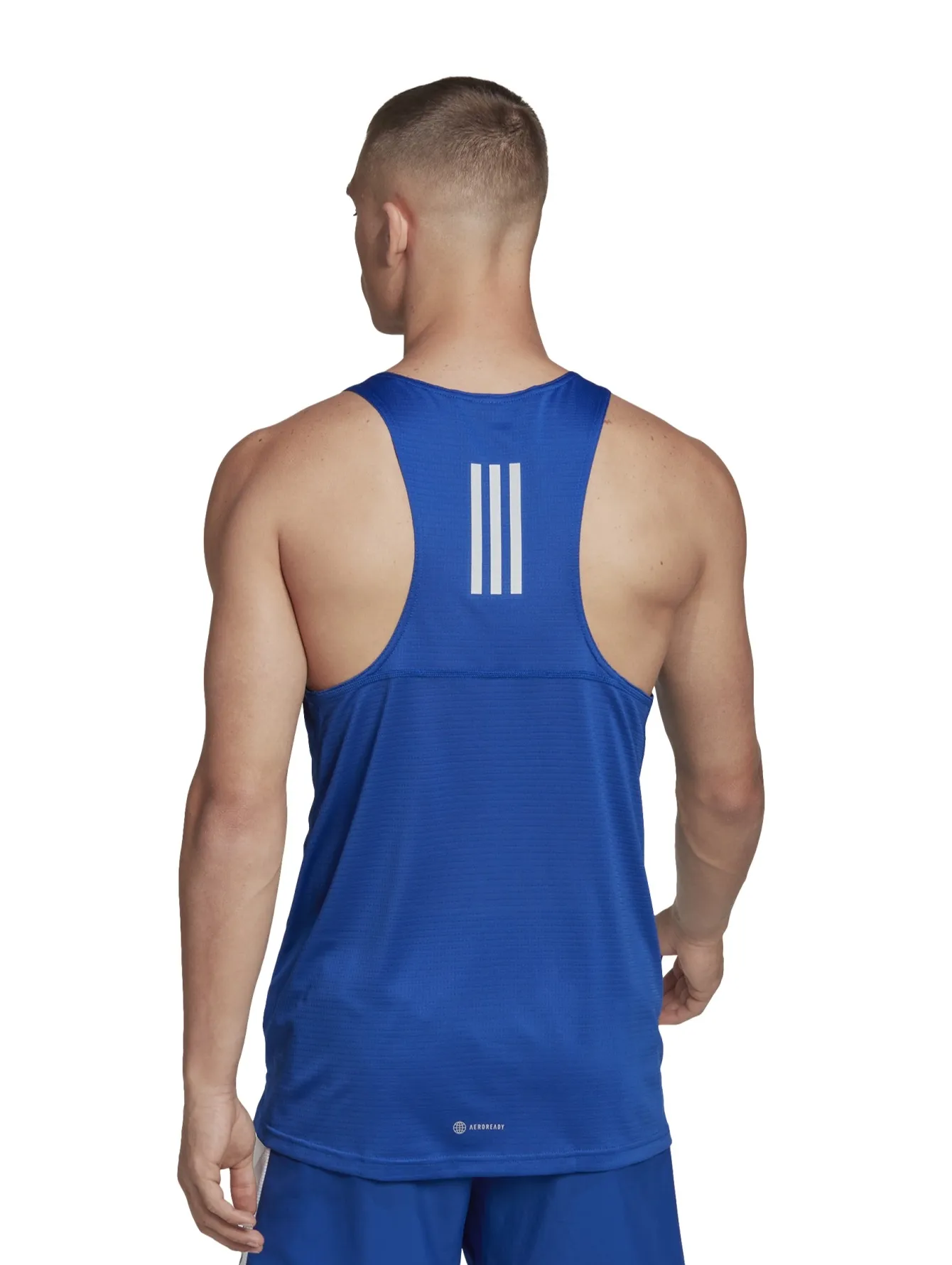 Playera Adidas Own The Run Azul Para Hombre