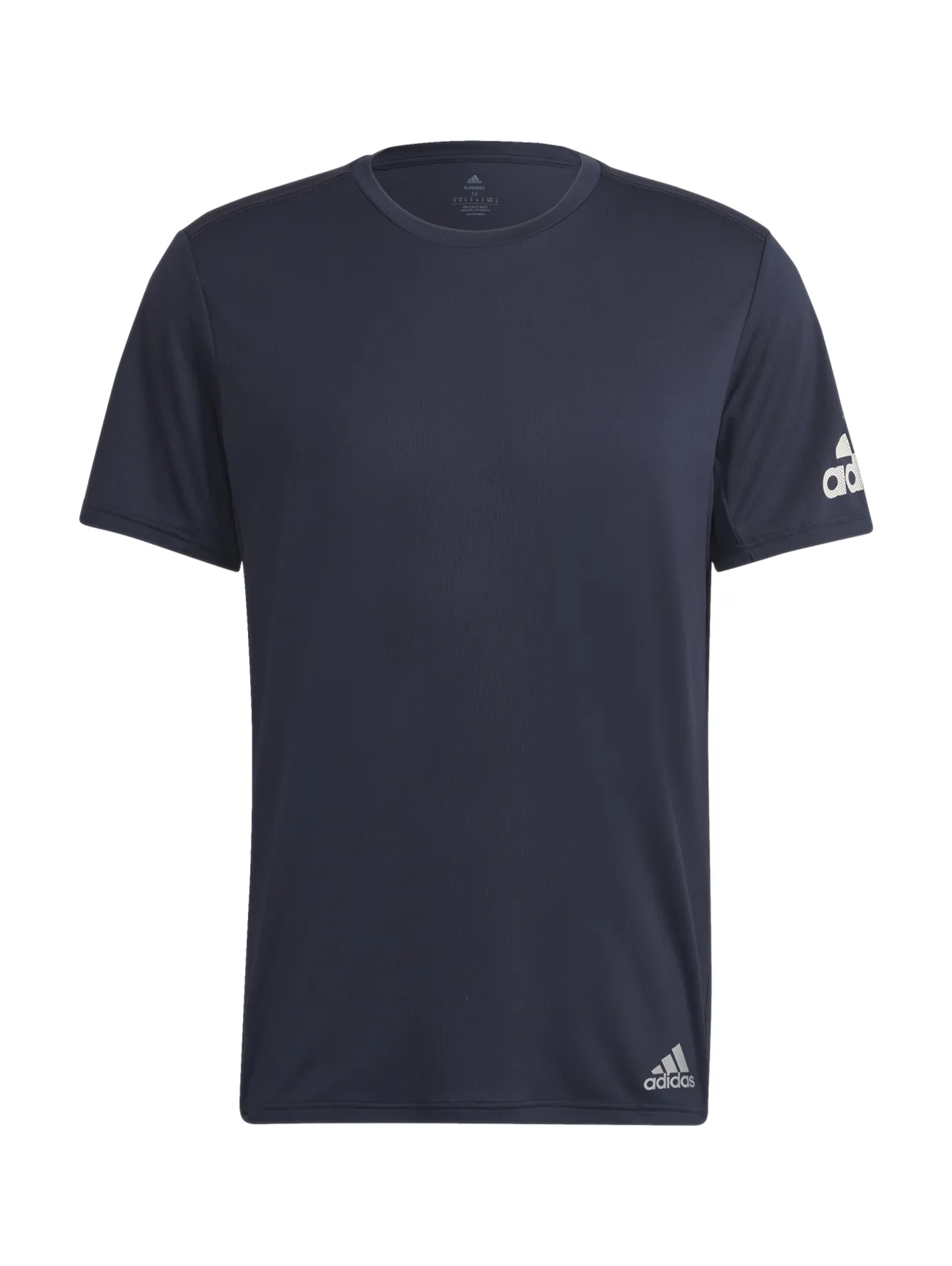 Playera Adidas Run It Azul Para Hombre