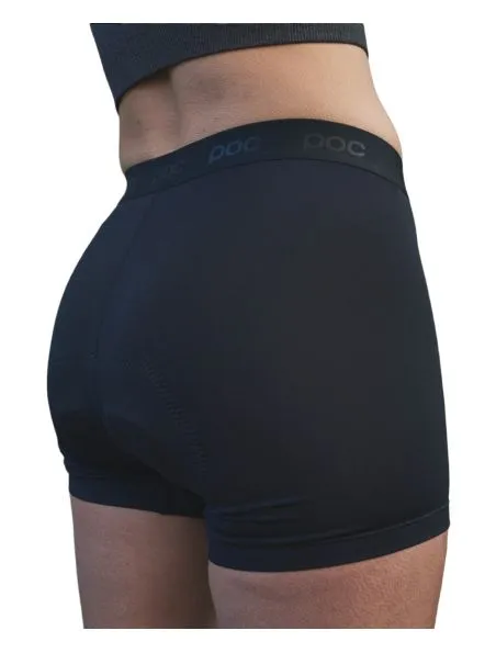 POC Pantalones cortos Re-Cycle Boxer Mujer Uranium Black