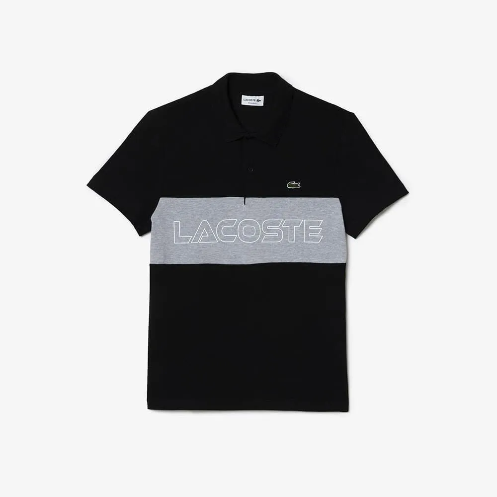 Polo Lacoste PH1470 00 SNP noir/argent chine