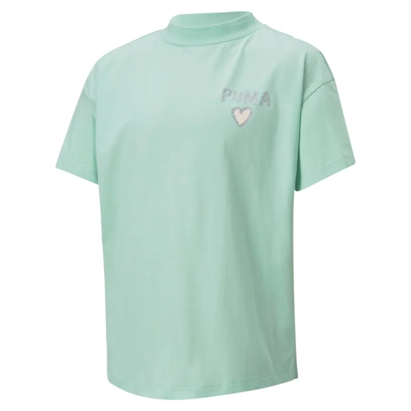 Puma Girls Alpha Trend Tee