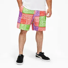 Puma LaMelo Paisley Printed Basketball Shorts