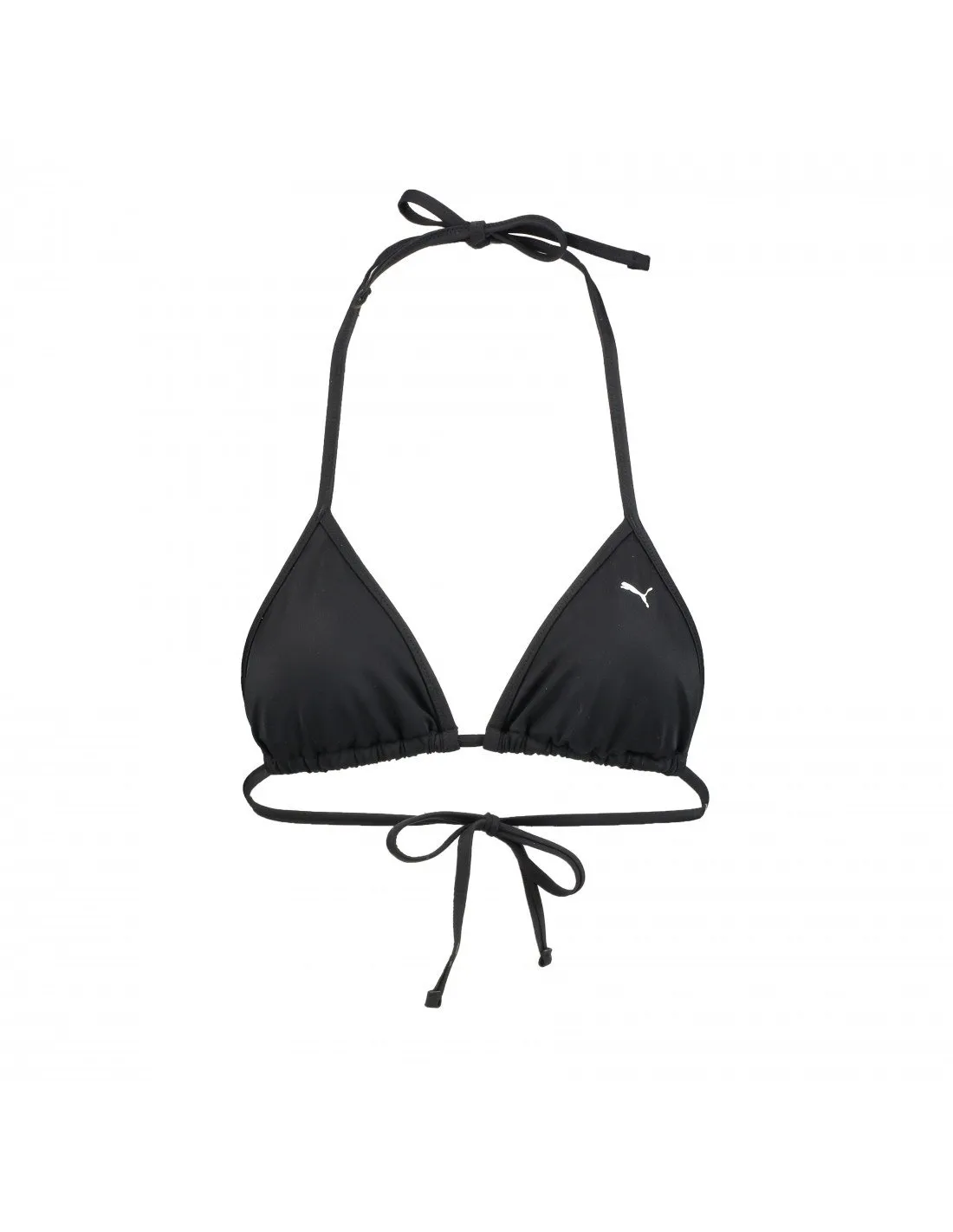 PUMA - Parte de arriba bikini negra Puma Swim Mujer