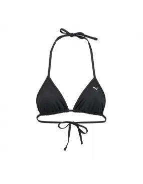 PUMA - Parte de arriba bikini negra Puma Swim Mujer