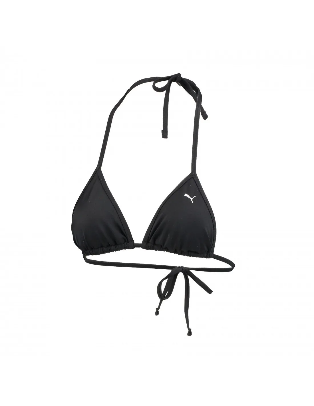 PUMA - Parte de arriba bikini negra Puma Swim Mujer