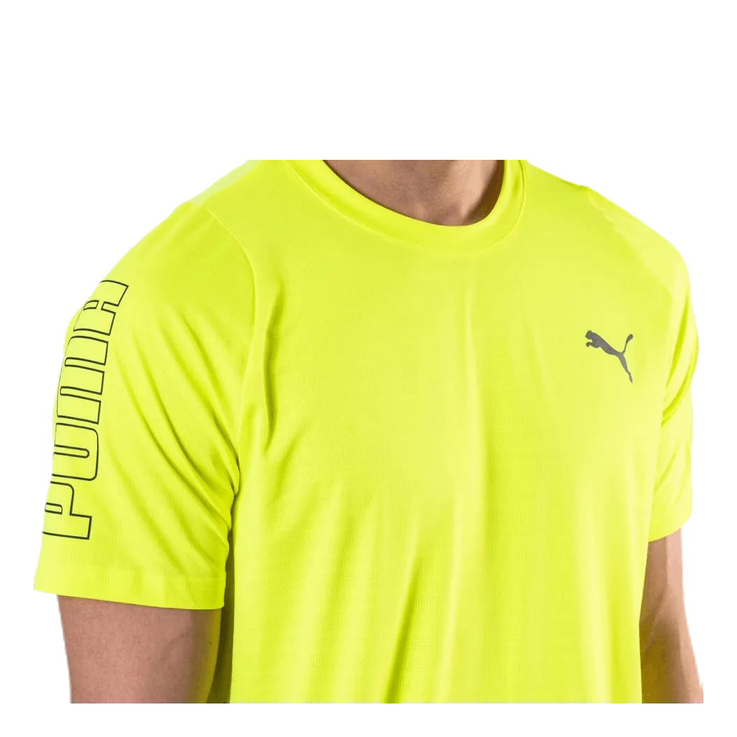 Puma Power Thermo R+ Tee Yellow